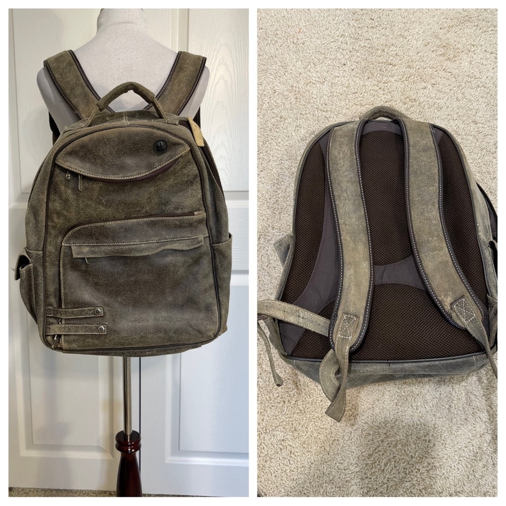 bienen davis leather backpack